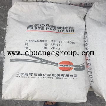 Resina en pasta de PVC de la marca Langhui LF-51L